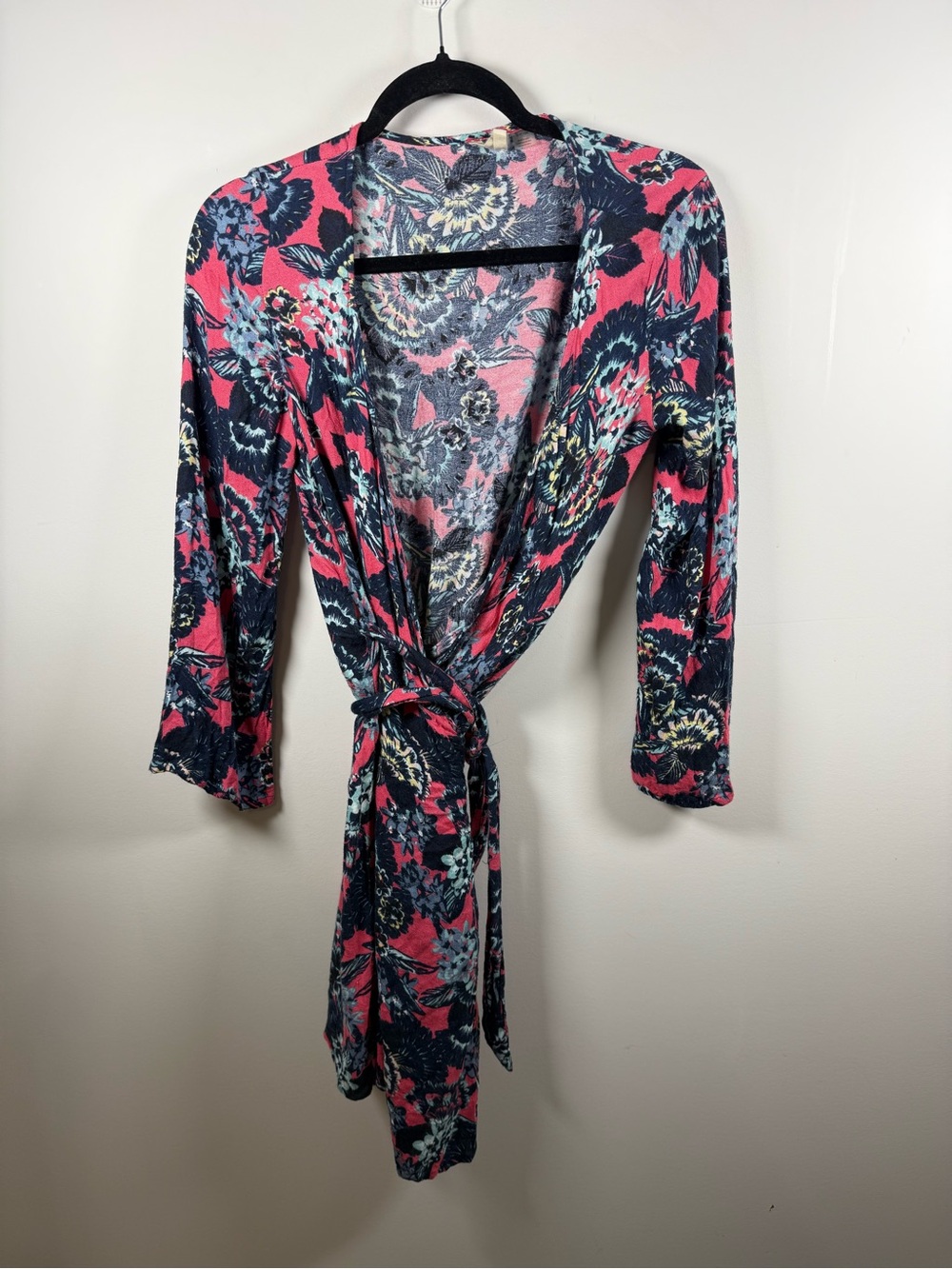 ROXY | Floral Viscose Wrap Kimono Size S